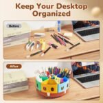 GAMENOTE Rotating Art Supply Organizer_4
