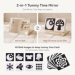 IEATFO Tummy Time Mirror Play Set_4