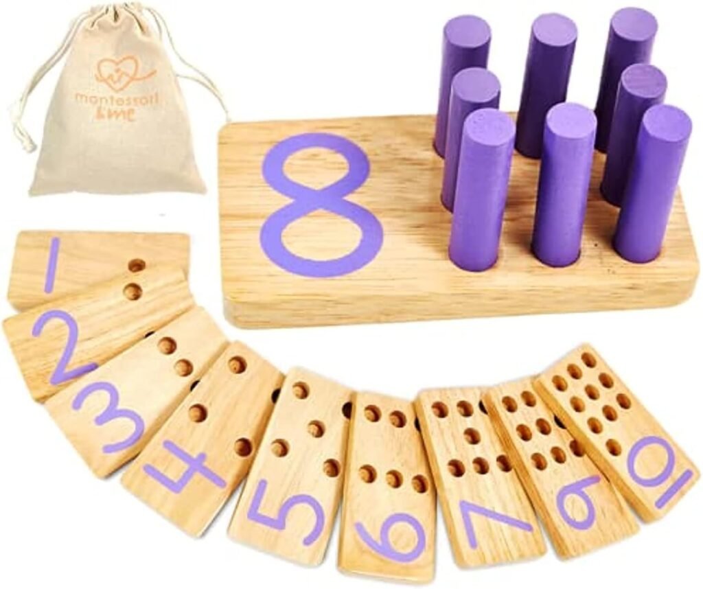 Montessori & Me Counting Peg Board