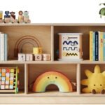 ONBRILL 5-Compartment Toy Storage Shelf