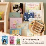 ONBRILL Bookshelf & Toy Storage Organizer_5