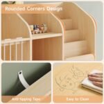 ONBRILL Bookshelf & Toy Storage Organizer_7