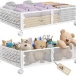 PHINOX Under-Bed Storage Containers with Wheels