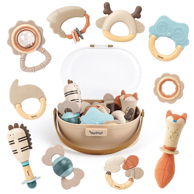 Vanplay Baby Rattles & Teethers 10-Piece Set
