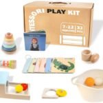 WOODMAM 9-in-1 Montessori Baby Toy Set