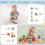 WOODMAM 9-in-1 Montessori Baby Toy Set 4