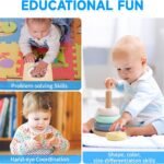 WOODMAM 9-in-1 Montessori Baby Toy Set 6